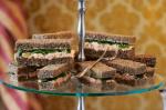 American Salmon and Watercress Finger Sandwiches Recipe 1 Appetizer