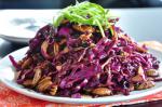 American Purple Cabbage  Pecan Salad Appetizer