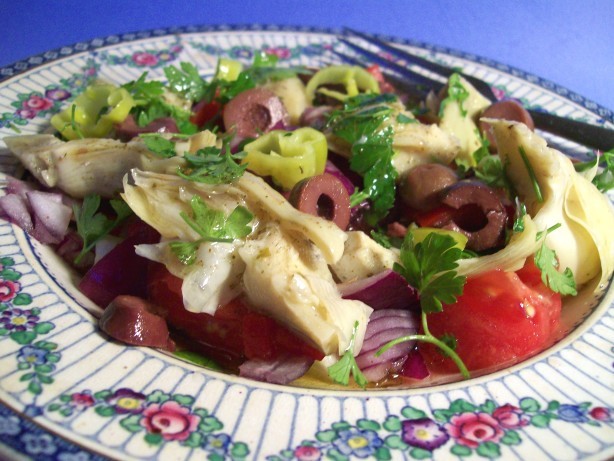 Greek Chic Greek Salad Dinner