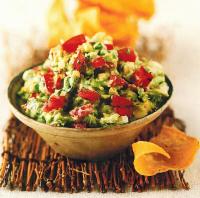American Guacamole with a Kick Appetizer