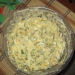 Syrian Egg Salad with Parsley Appetizer