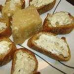 Swiss Garlic and Cheese Bruschetta Recipe Appetizer