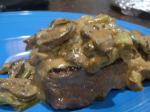 Swiss Steak Fillet With Mushrooms Dinner