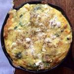 American Frittata Cabbage and Fennel Green Appetizer