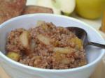American Golden Delicious Oatmeal Appetizer