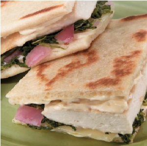 Canadian Chicken Florentine Panini Appetizer