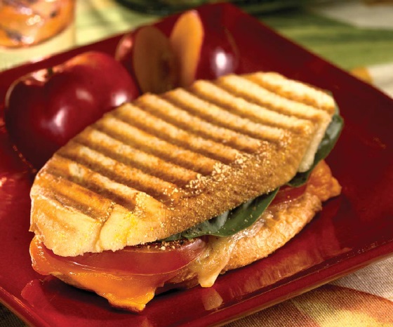 Canadian Monterey Jack Panini Appetizer