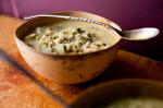 American Mung Bean Dal With Apples and Coconut Tarka Recipe Appetizer