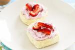 British Strawberry Swirl Scones Recipe Dessert