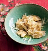 Cyprian Ravioles - Boiled Cheese-filled Pasta Dinner
