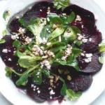 American Field Salad with Beetroot and Feta Appetizer