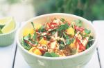 American Grilled Chicken Mango And Chilli Salad With Palm Sugar Dressing Recipe Appetizer