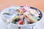 American Pasta Salad With Tahini Dressing Recipe Dinner