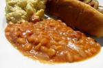 American Jazzed up Pork and Beans Appetizer