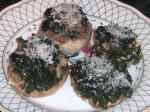 Indian Spinachstuffed Mushrooms 3 Appetizer