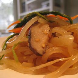 Korean Chop Che korean Clear Noodle Dish Dinner