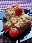 American Strawberry Style Matrimonial Cake Dessert