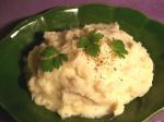 American Mashed Potatoes With Roasted Garlic and Rosemary Appetizer