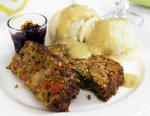 American Country meatloaf With Golden Gravy Recipe Appetizer