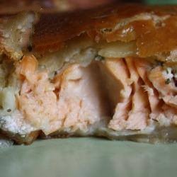 American Flaky Salmon Appetizer