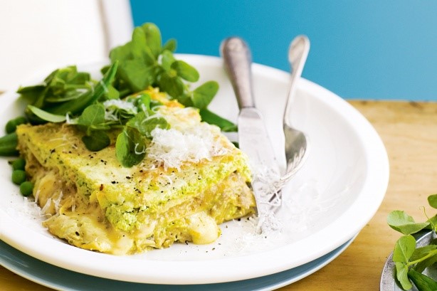 American Pea And Artichoke Lasagne Recipe Dinner