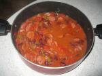 American Spicy Sausage and Pepper Stew Appetizer