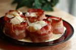 American Baconwrapped Scallops With Cream Sauce Dessert