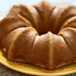 American Cake of Banana Without Flour Appetizer