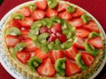 American Kiwi Strawberry Tart Dessert