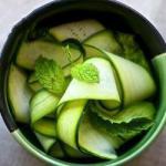 Danish Salad with Courgettes Appetizer