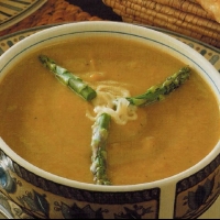 British Asparagus Chowder Soup