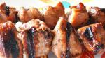 American Fiery Pork Skewers Recipe Appetizer