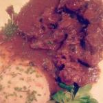 American Venison Goulash with Red Wine Dinner