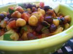 American Curried Chickpeas and Black Beanslow Fat Dinner