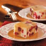 American Saucy Cranberry Cake Dessert
