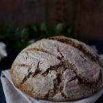 American Pszenno Breadrye Bread with Skinned Pumpkin Appetizer