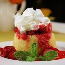 Canadian Sponge Cake with Coconut Coverage Dessert