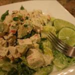 Jalapeno Chicken Salad with Avocado Dressing recipe