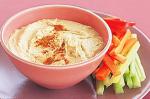 American Reducedfat Hummus Recipe Appetizer