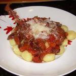 Italian Gnocchi with Mediterranean Tomato Sauce Appetizer