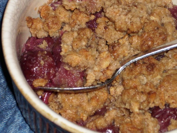 American Cherry Crisp  from Scratch Dessert