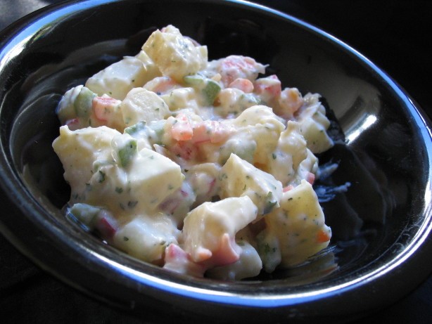 American Kristinas Potato Salad revised Moosewood Recipe Appetizer