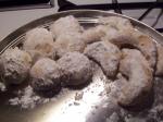 American Vanilla Almond Crescents Dessert