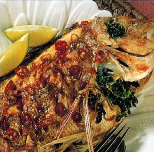 Thai - Style Fish With Sweet Chilli Glaze recipe