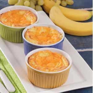 Australian Twicebaked Cheese Souffles Appetizer