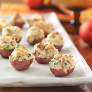 Australian Twicebaked New Potatoes Appetizer