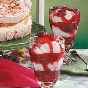 Australian Twoberry Parfaits Dessert