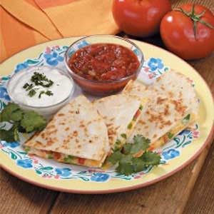 Australian Twocheese Quesadillas Appetizer