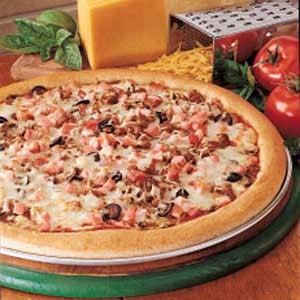 Australian Twomeat Pizza with Wheat Crust Appetizer