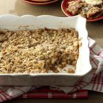 Twolayered Apple Crisp recipe